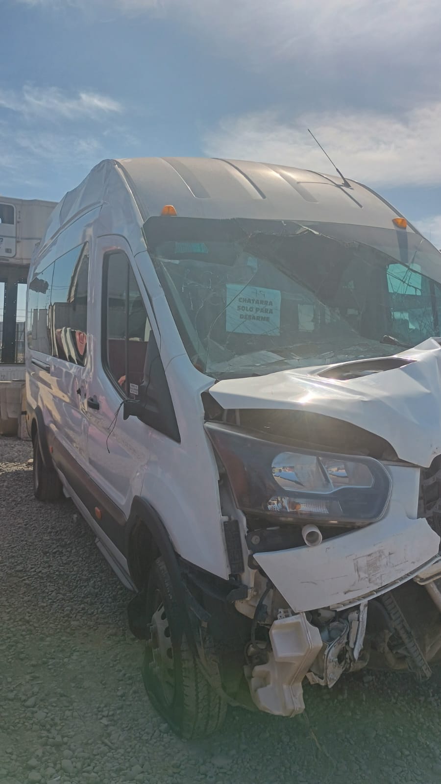 SPOILER CAMIóN Ford TRANSIT 2018  USADO  EN DESARME